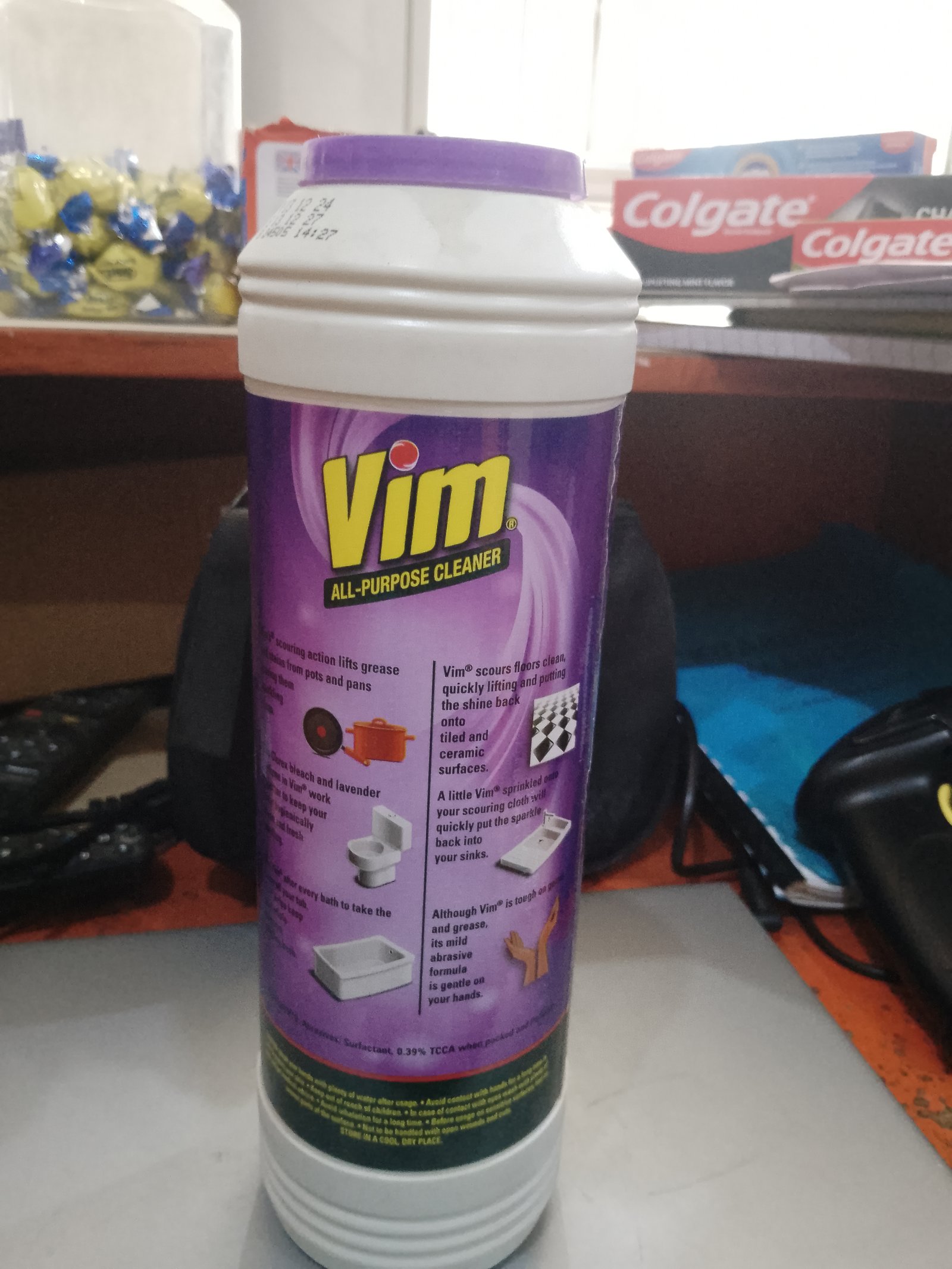 Dawa ya kusafishia choo-Vim-Lavender Fresh1kg